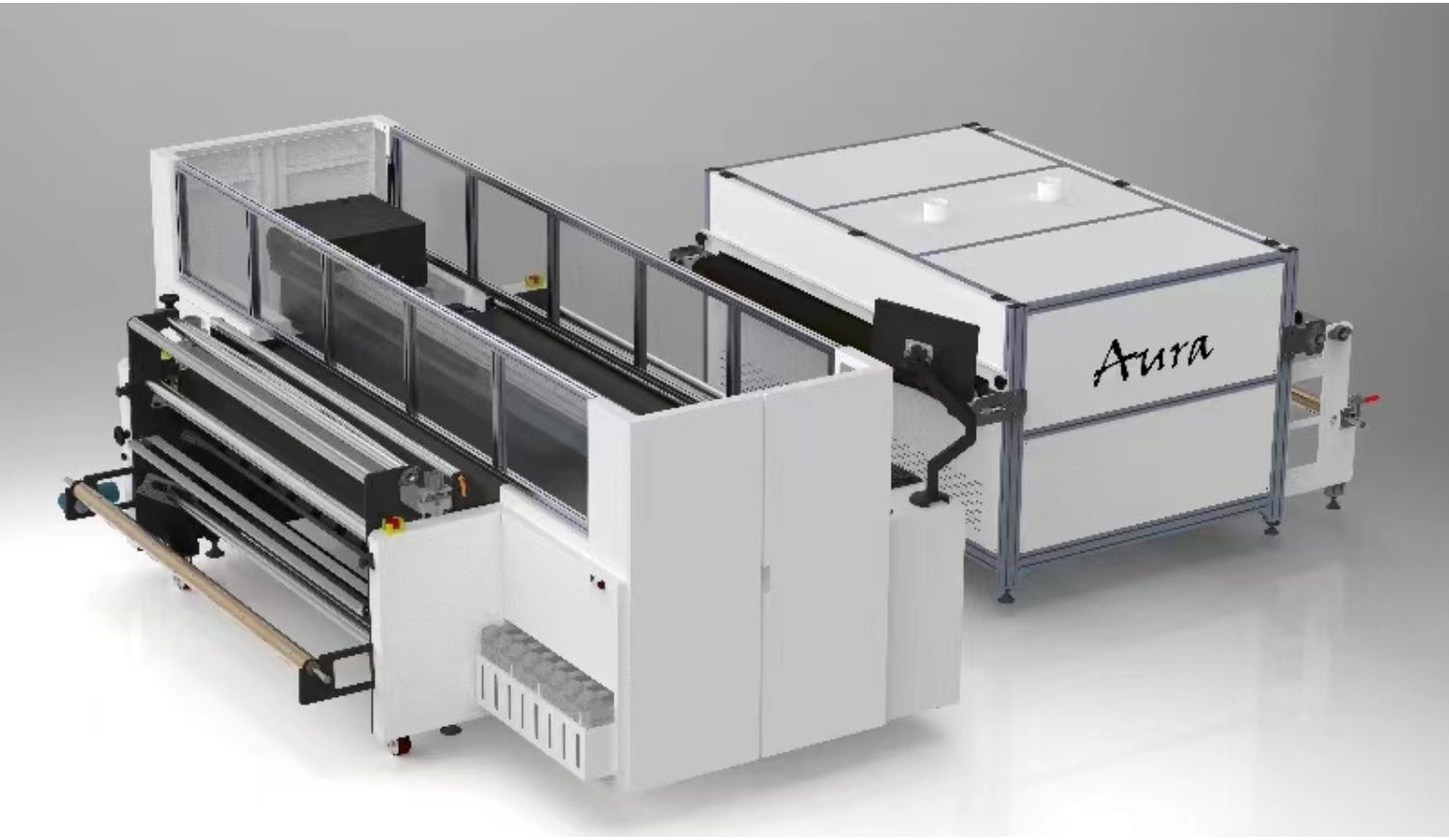 Machine side view