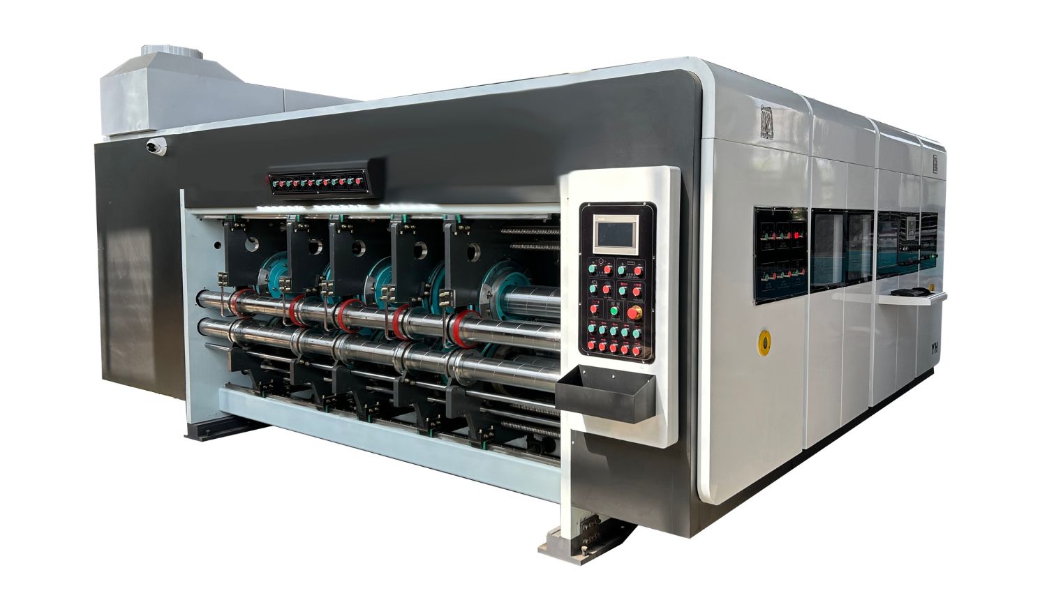 Machine side view